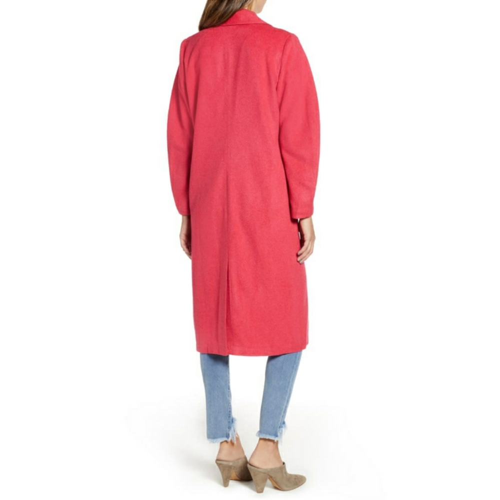 New Leith Single Button Relax Pink Long Jacket - image 2